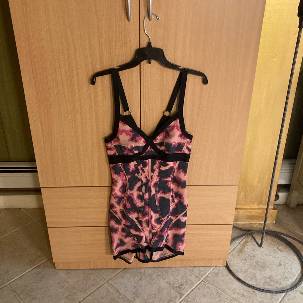 Just Cavalli Bodycon with Hardware Mini Dress